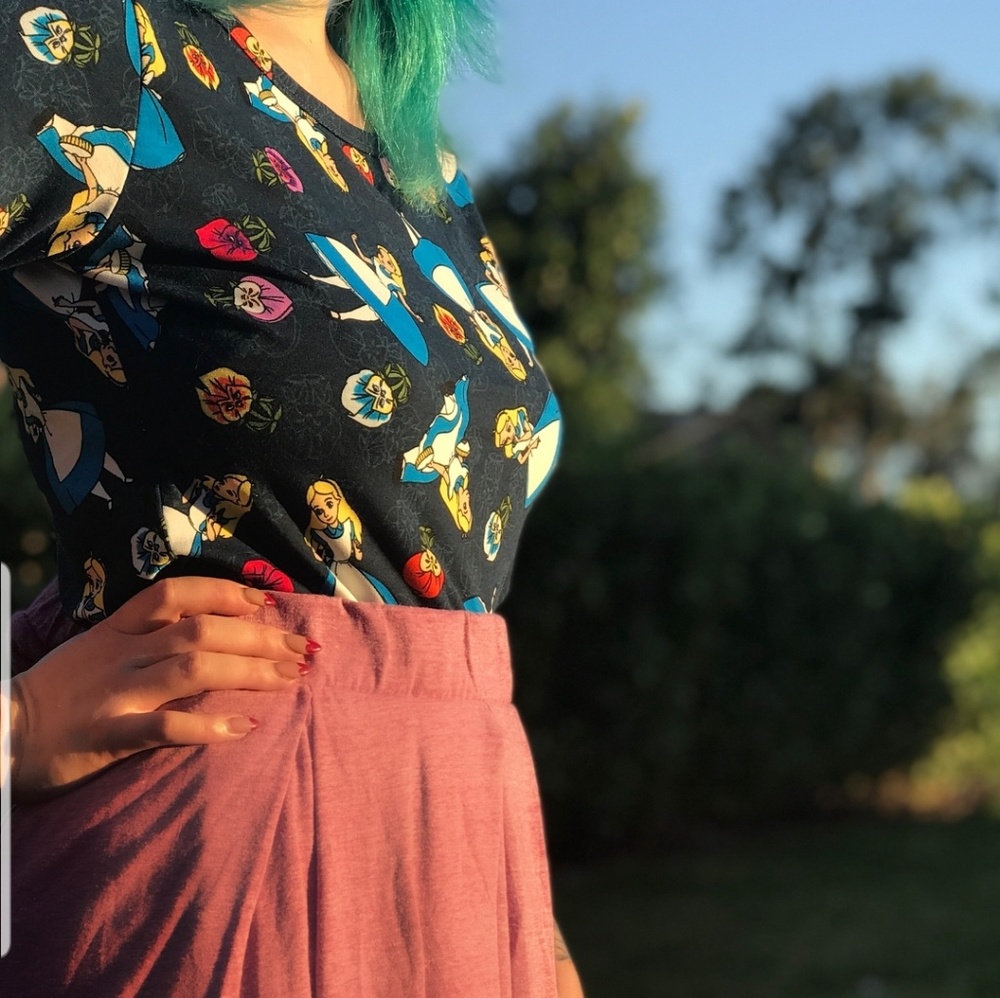 Alice in Wonderland Disney Top